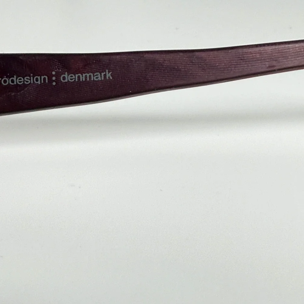 Prodesign Denmark 5606 Eyeglasses‎ Frames Purple Floral Rectangular 51-16-135